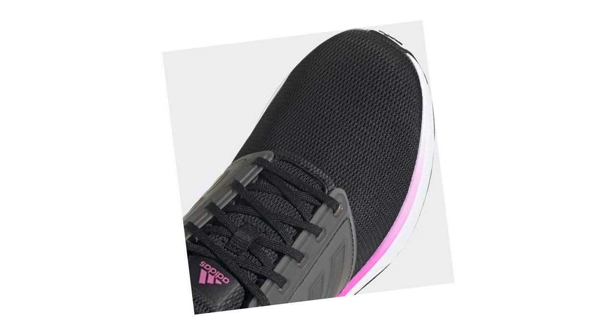adidas EQ19 Core Black / Iron Metallic / Screaming Pink