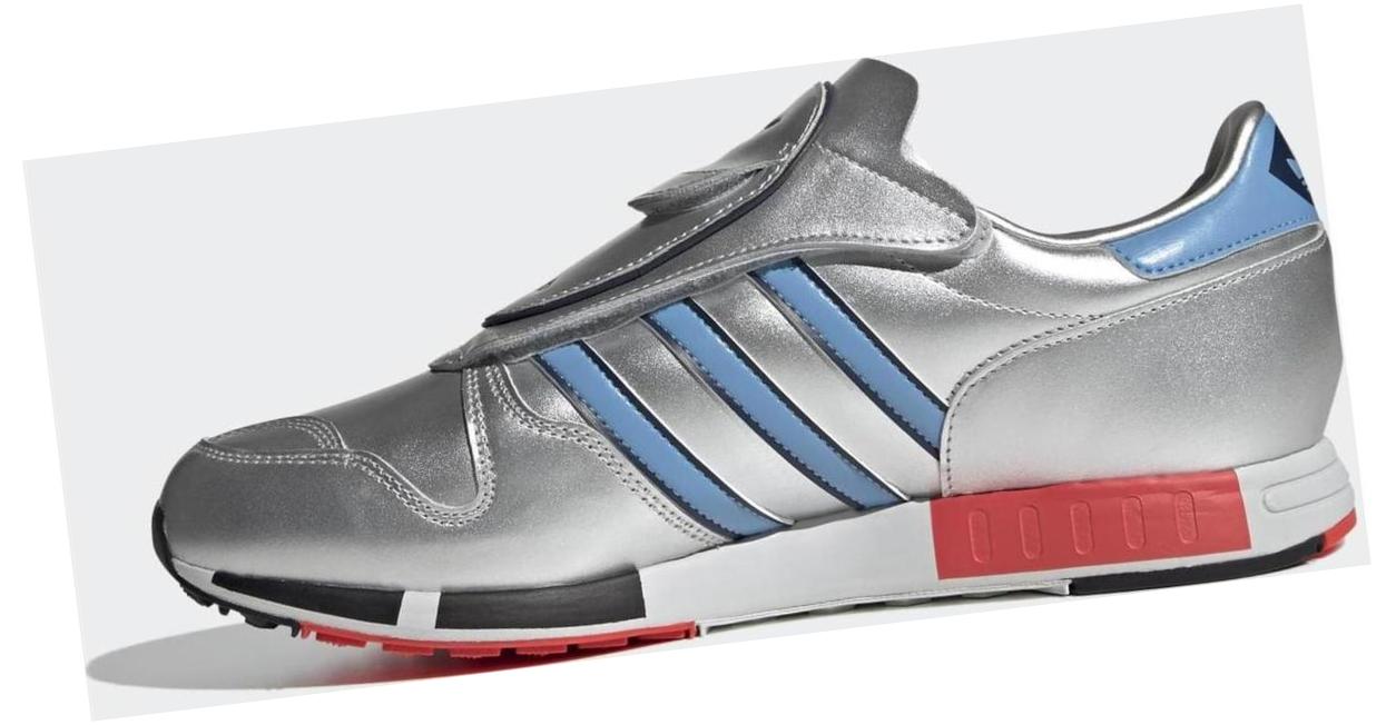 adidas Micropacer Metallic Silver / Metallic Silver / Light Blue