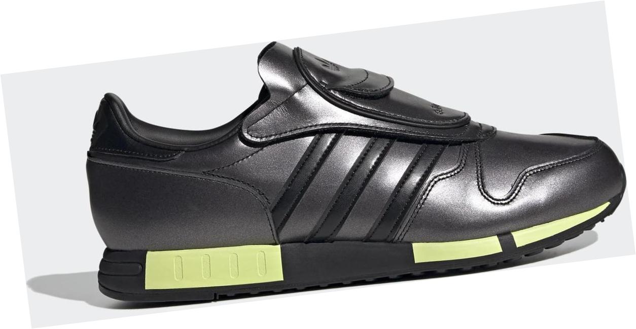 adidas Micropacer MET.SPACE SILVER / Core Black / Solar Yellow