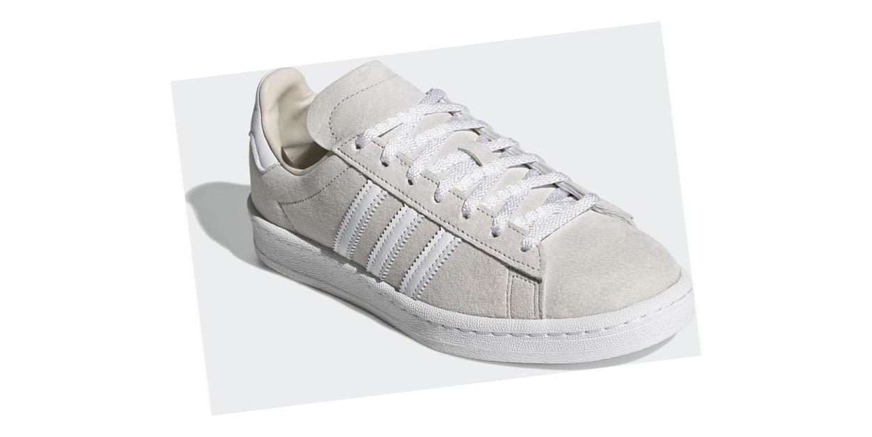 adidas Campus Aluminium / Cloud White / Cloud White