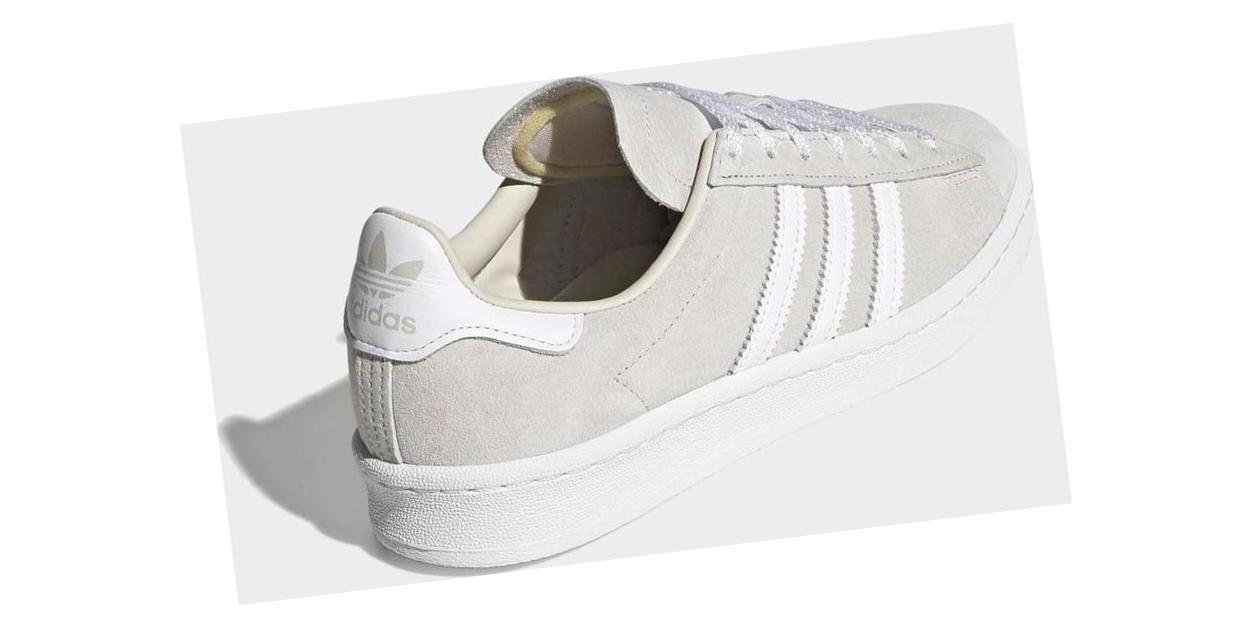 adidas Campus Aluminium / Cloud White / Cloud White