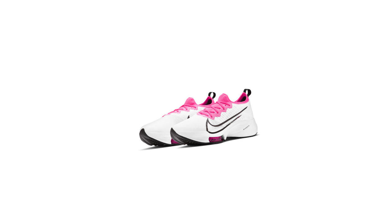 Nike Air Zoom Tempo NEXT% White / Pink Blast / Black
