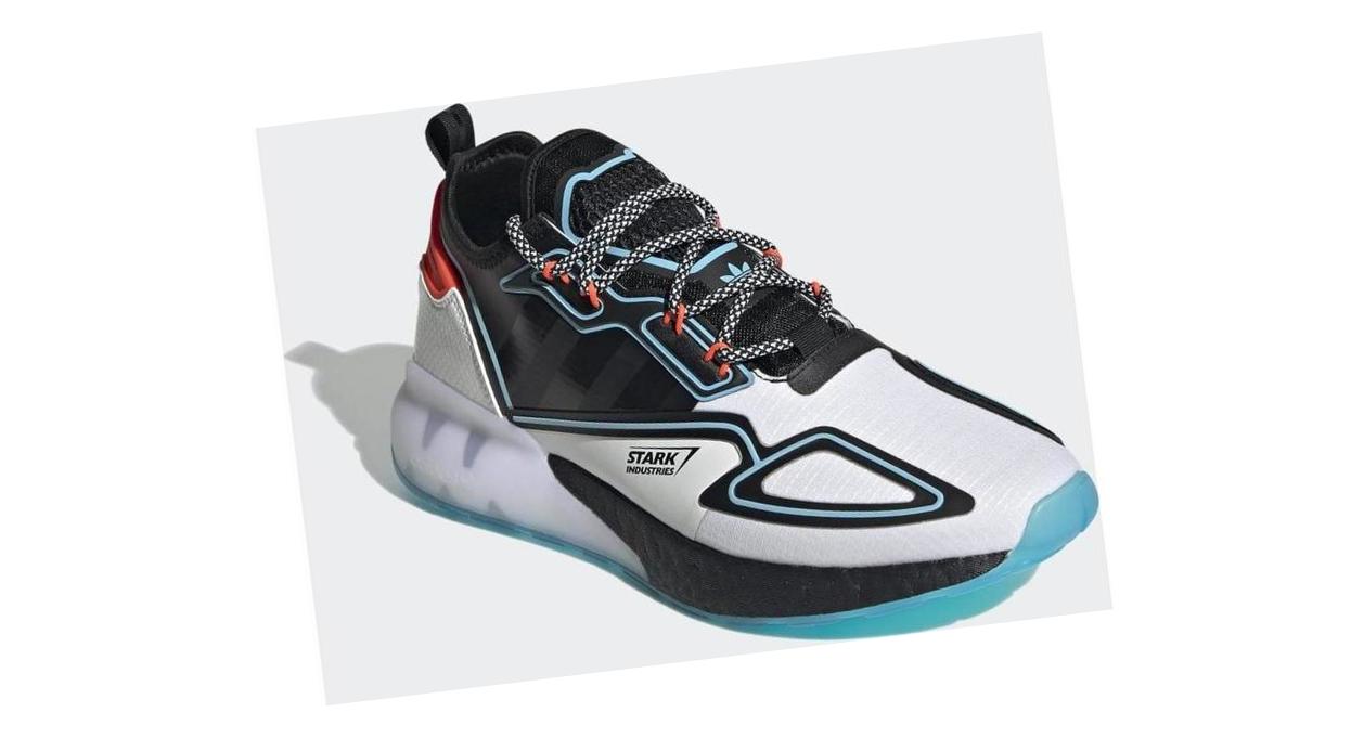 adidas ZX 2K BOOST MARVEL Cloud White / Core Black / Bright Cyan