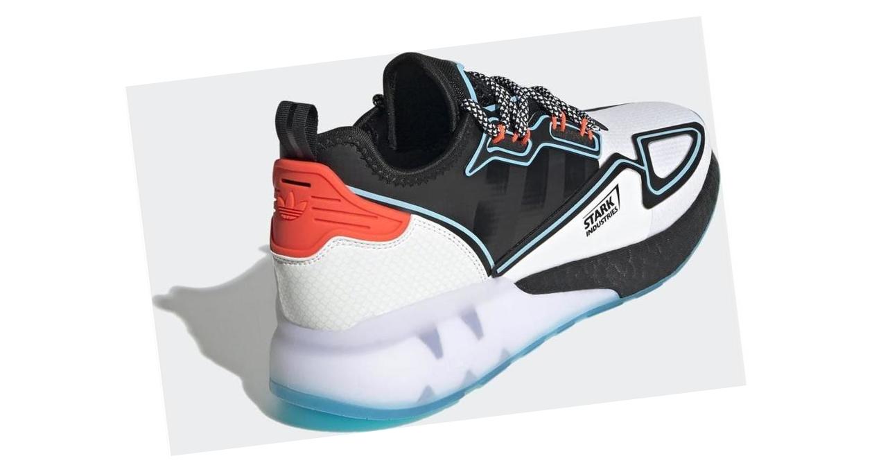 adidas ZX 2K BOOST MARVEL Cloud White / Core Black / Bright Cyan