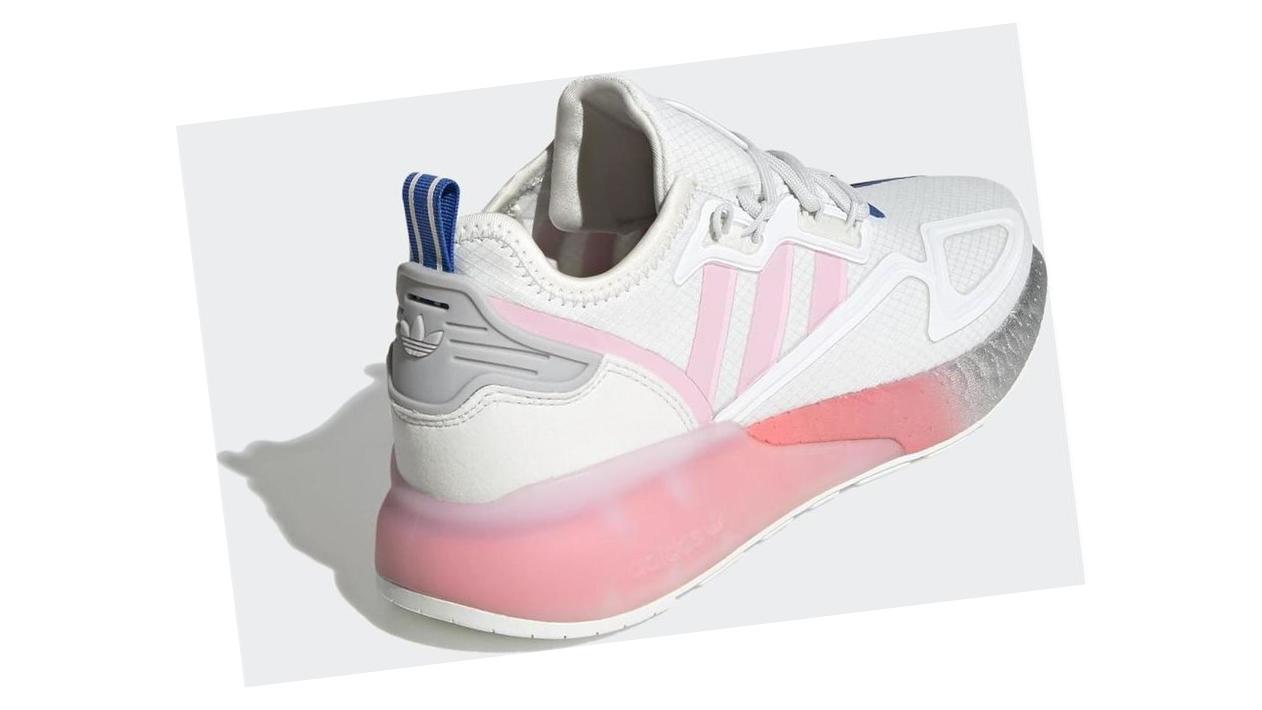 adidas ZX 2K Boost Crystal White / True Pink / Matte Silver
