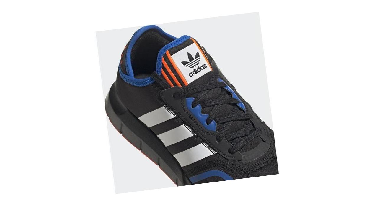 adidas Swift Run X Core Black / Cloud White / Glow Blue