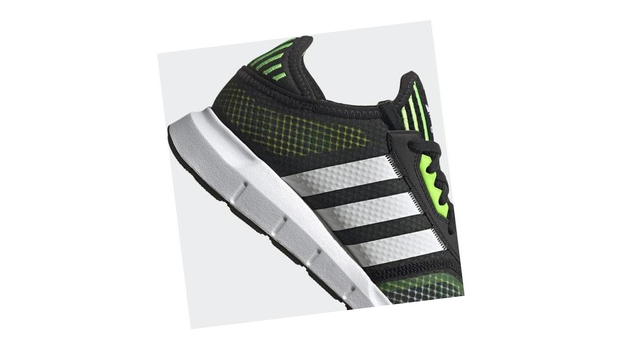 adidas Swift Run X Core Black / Cloud White / Solar Green
