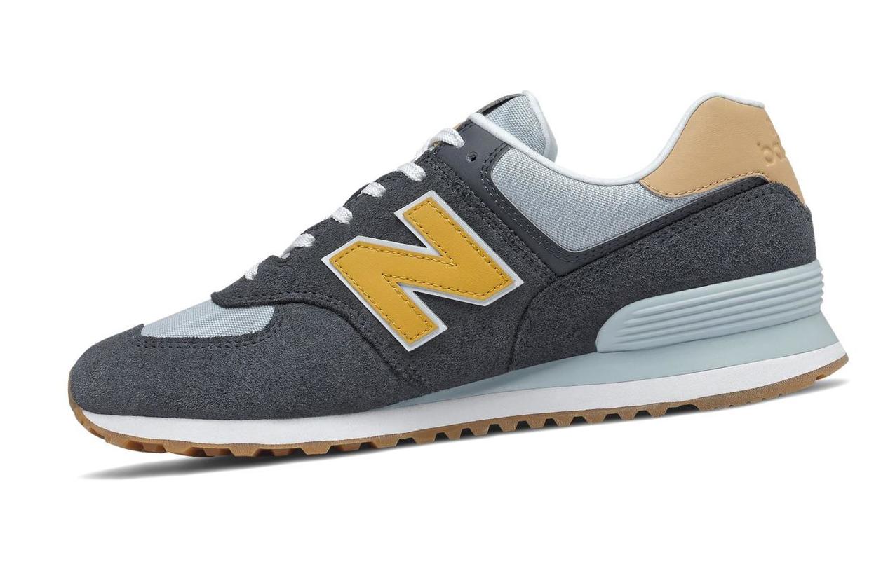 New Balance 574 Beach Cruiser 
								 Tencel Grey / Yellow / White ML574NA2/D