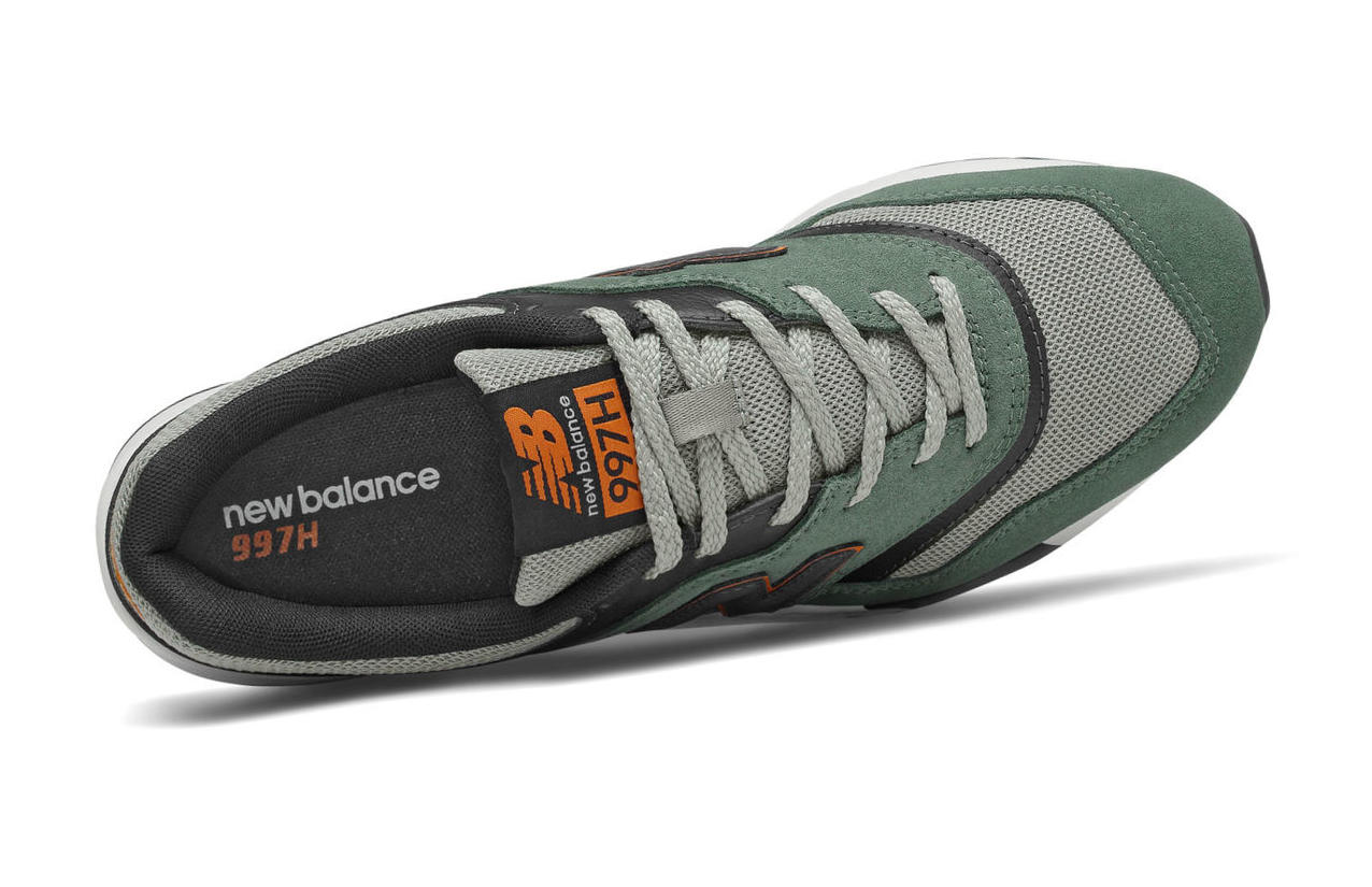 New Balance 997H Varsity 
								Green / Black / Gray / White CM997HVS/D
