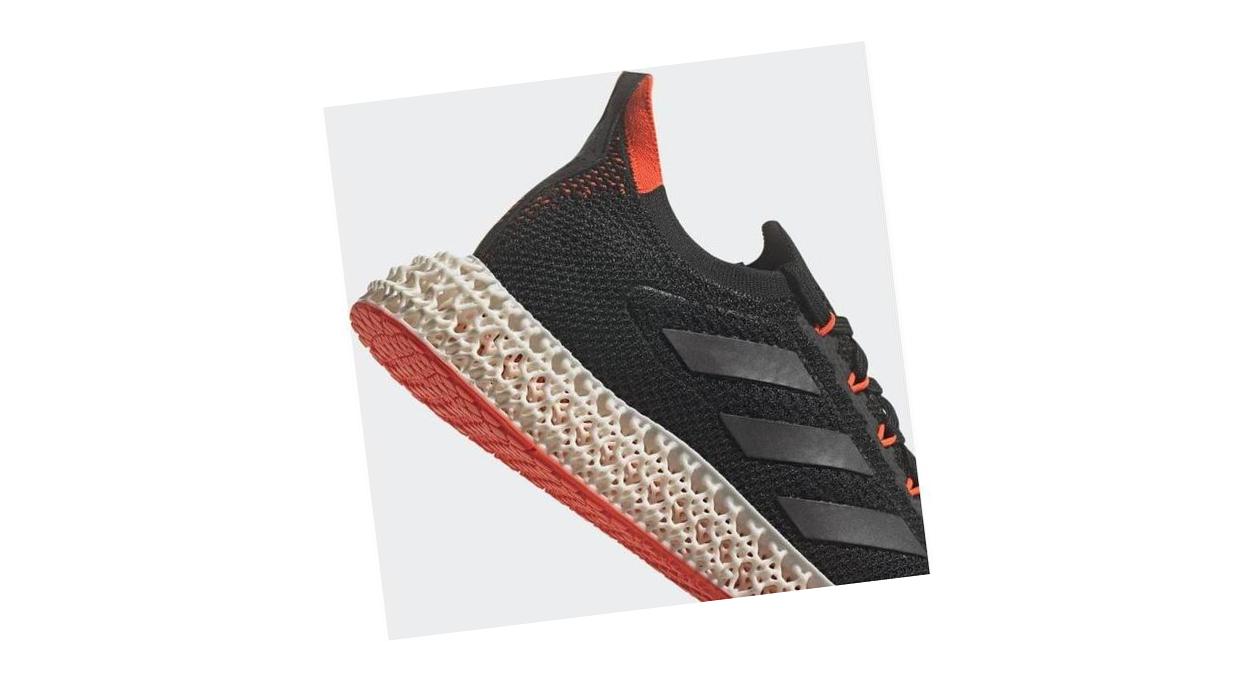 adidas 4D Glide Core Black / Core Black / Solar Red