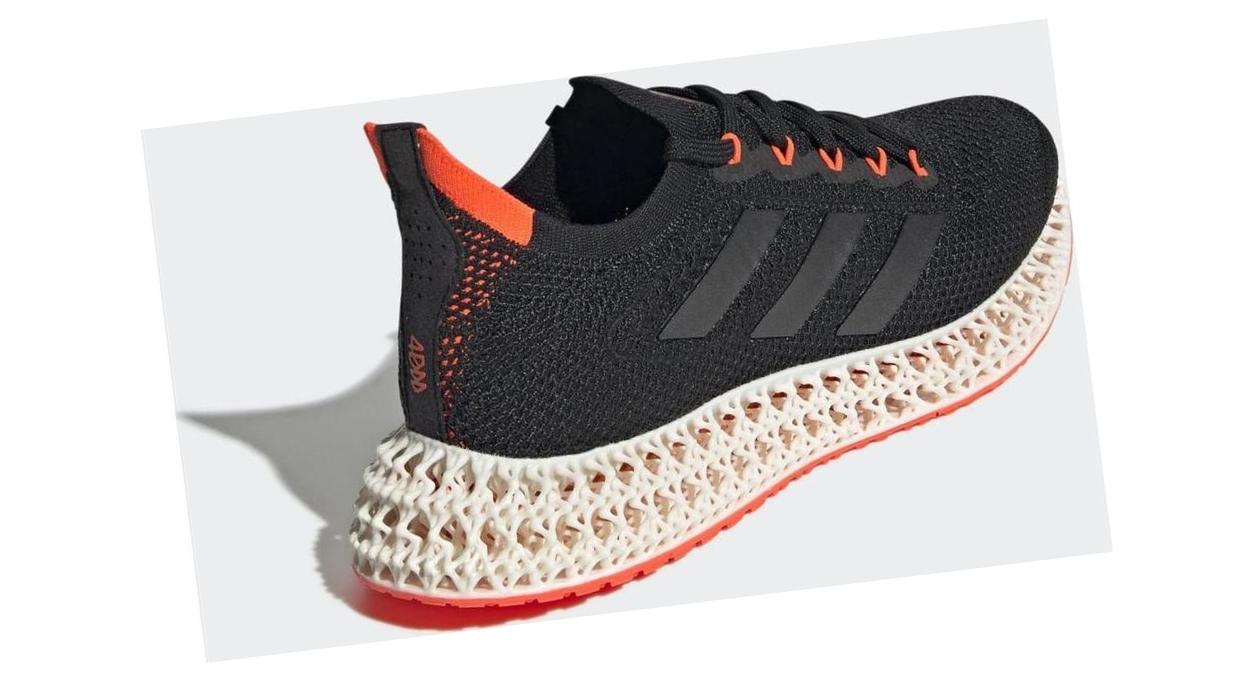 adidas 4D Glide Core Black / Core Black / Solar Red