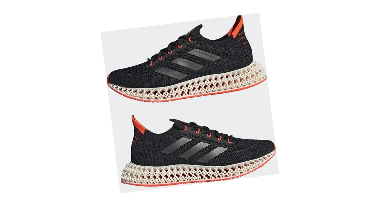 adidas 4D Glide Core Black / Core Black / Solar Red