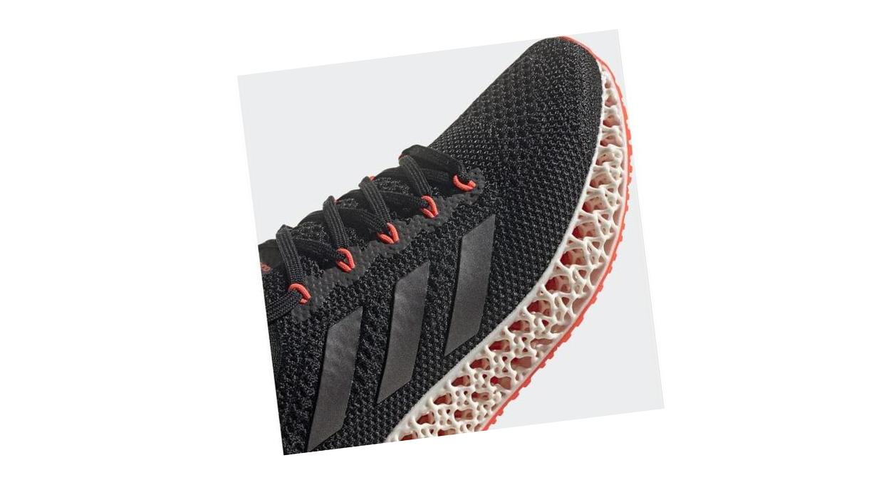adidas 4D Glide Core Black / Core Black / Solar Red