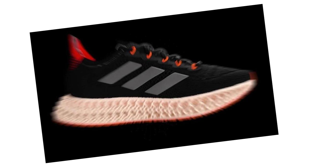 adidas 4D Glide Core Black / Core Black / Solar Red