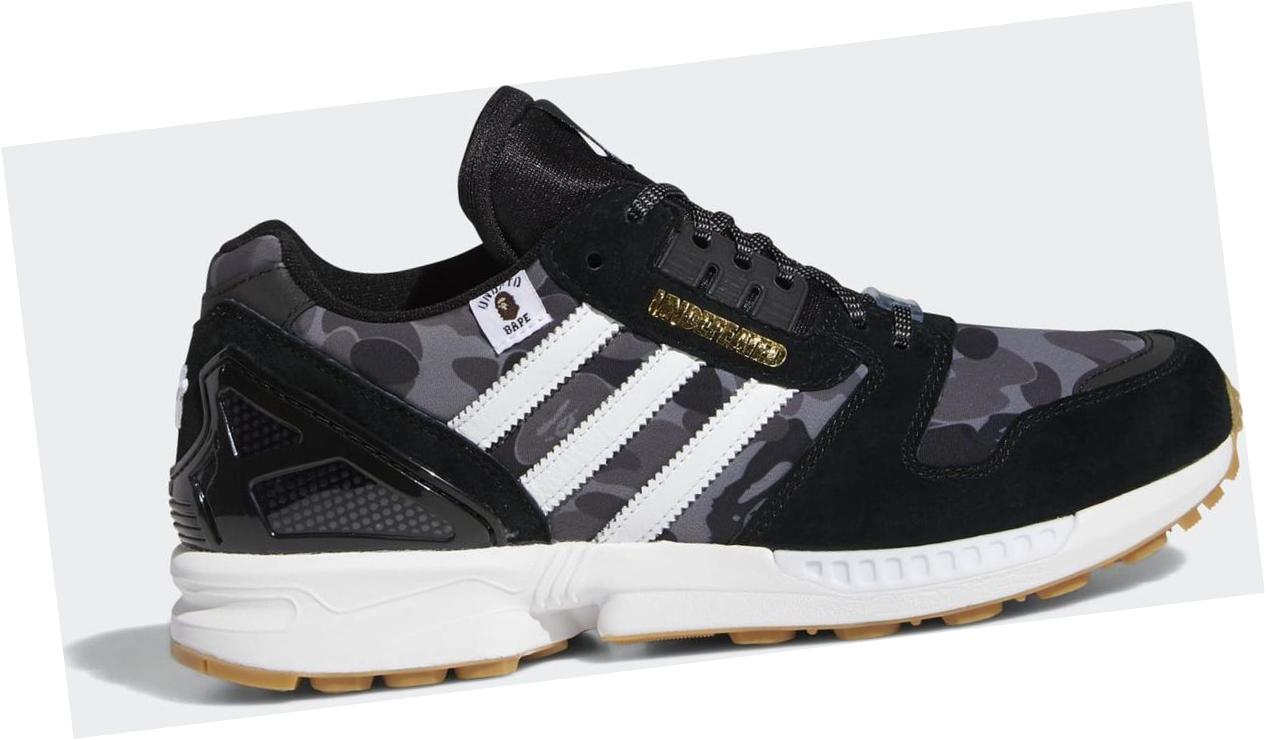 adidas ZX 8000 BAPE x UNDFTD Core Black / Cloud White / Gum