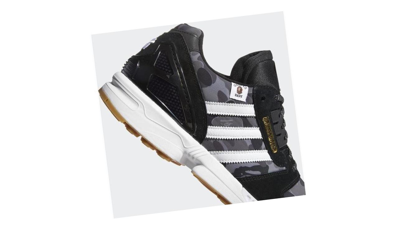 adidas ZX 8000 BAPE x UNDFTD Core Black / Cloud White / Gum
