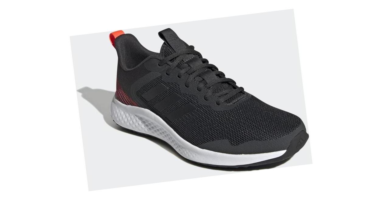 adidas Fluidstreet Black / Core Black / Solar Red