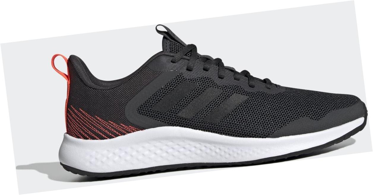 adidas Fluidstreet Black / Core Black / Solar Red