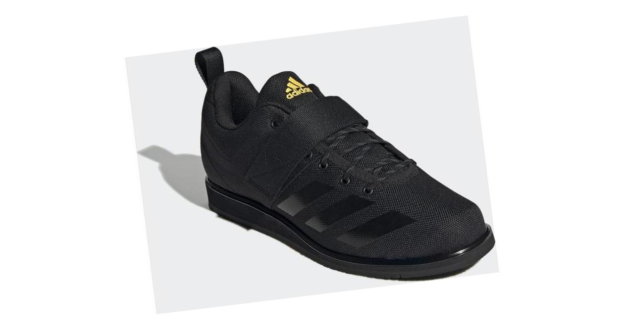 adidas Powerlift 4 Core Black / Core Black / Solar Gold