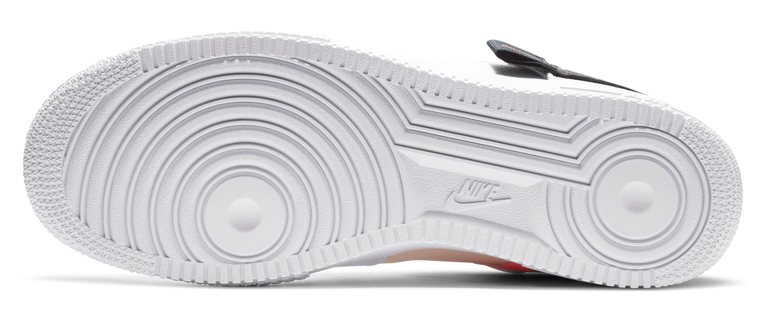 Nike AF1-Type White / Black / Melon / Habanero Red