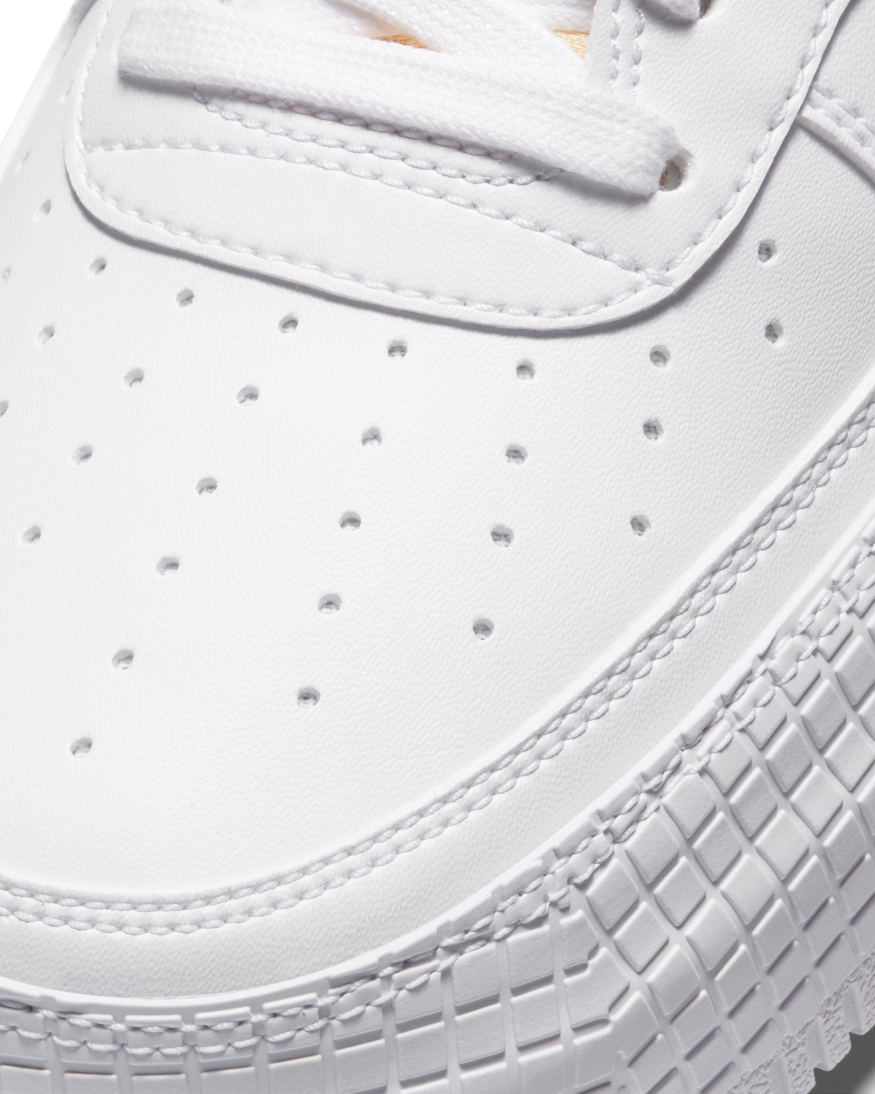 Nike AF1-Type White / Black / Melon / Habanero Red